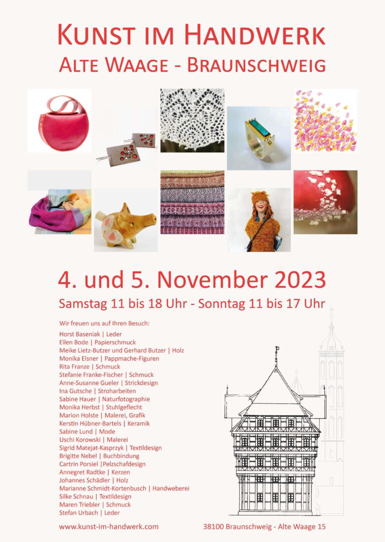 Kunst im Handwerk 2023-Alte Waage Braunschweig