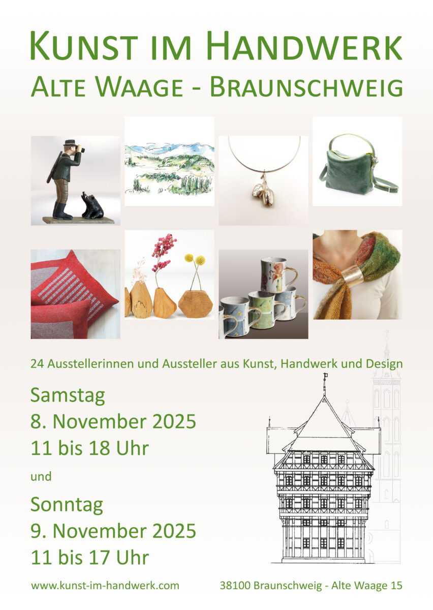 Kunsthandwerk in der alten Waage Braunschweig